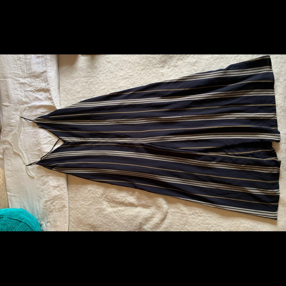 LUSH Women’s pinstripe jumpsuit